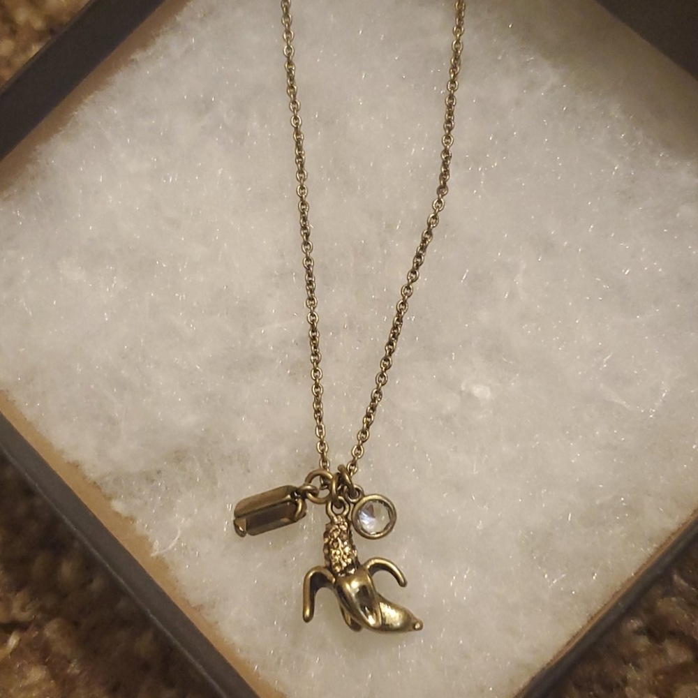 Banana Republic Cubic Zirconia Necklace